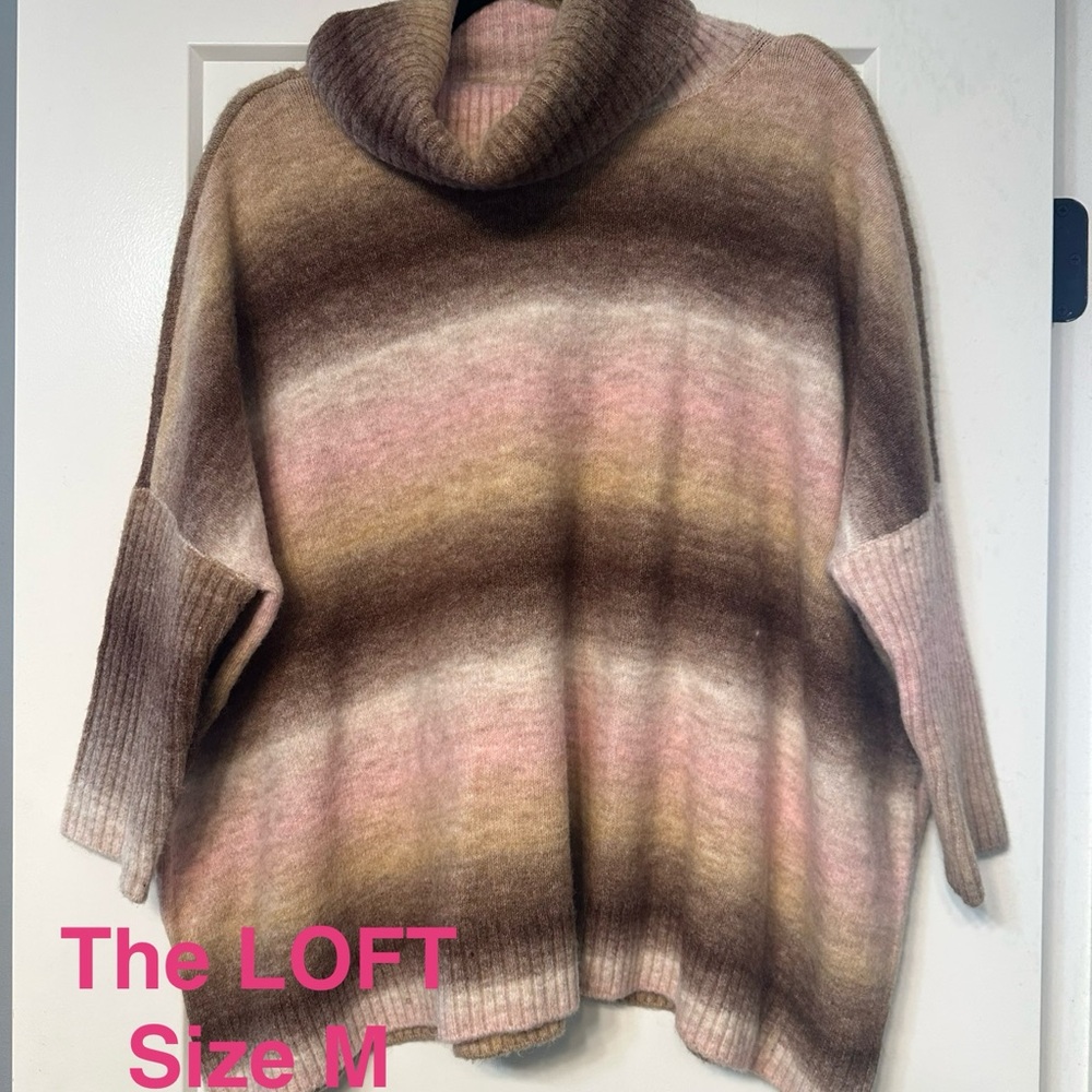 LOFT Women's Multicolor Sweater